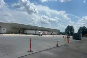 Concrete paving and site access improvements at Kohler facility in Huntsville, Alabama