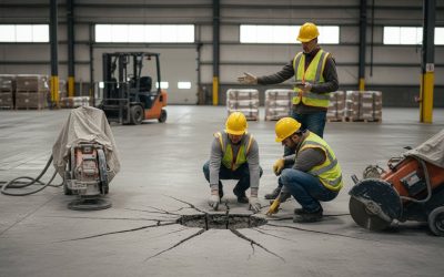Warehouse Floor Repair 2026: Diagnose, Fix, or Replace