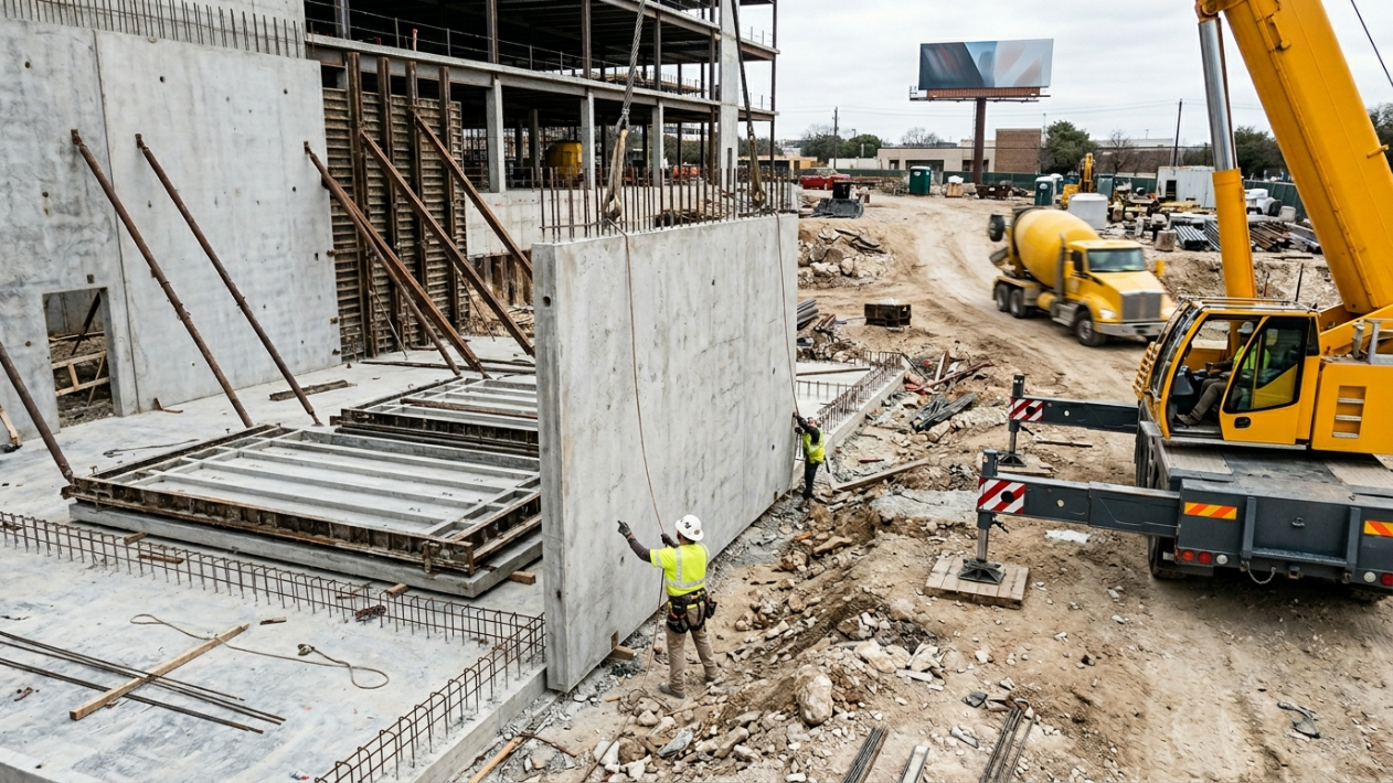 Tilt-Up Concrete Construction: How 50% Faster Schedules Beat Masonry in 2026
