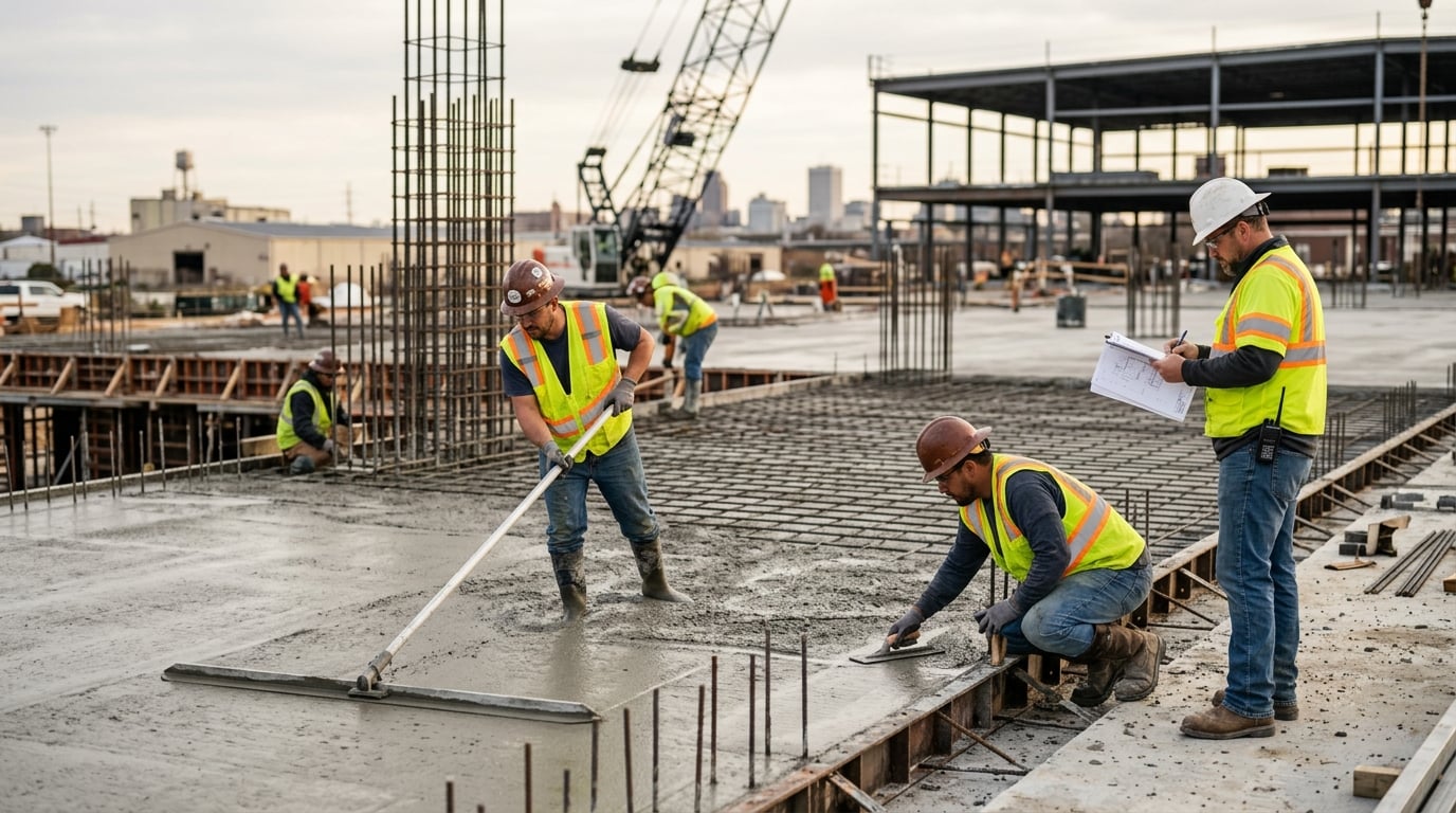 Memphis commercial concrete contractor