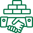 Grit core value icon for Wright Construction Company