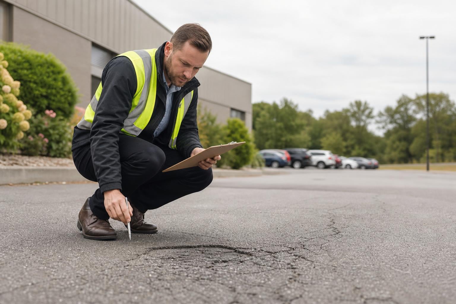 pavement inspection checklist